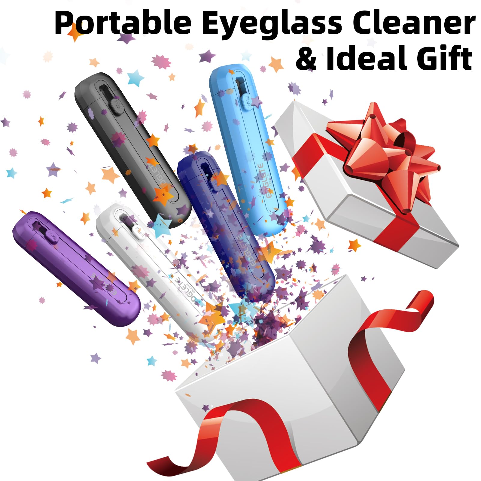 Premium Eyeglass Cleaning Kit with Microfiber Cloth & Lens Spray - Travel-Friendly Glasses Cleaner for Crystal Clear Vision - No Streaks or Scratches - Perfect for Glasses, Sunglasses, and Camera Lenses at Home, Office, or On-The-Go