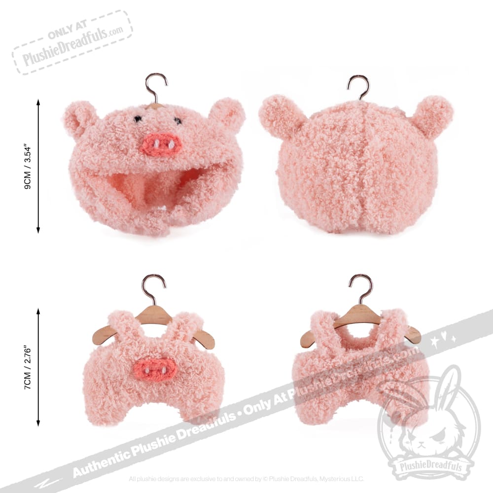 Adorable Mini Plush Piggy Outfit - Cute Pig Costume for Babies & Toddlers - Perfect for Halloween, Photo Shoots & Dress-Up Play