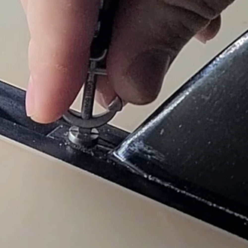 Stainless Steel Jewelry Fin Screw Key - Secure & Easy-to-Use Jewelry Repair Tool for Necklaces, Bracelets & Earrings - Perfect for DIY Jewelry Fixing at Home or On The Go
