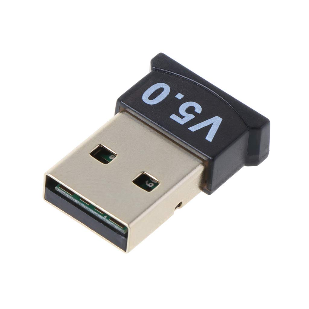 MISUVRSE Bluetooth 5.0 Adapter Transmitter & Receiver - Wireless USB Dongle for PC, Laptop, Desktop, Keyboard, Mouse, Headset, Speaker, Nintendo Switch | Plug & Play for Home Office, Gaming, and Entertainment
