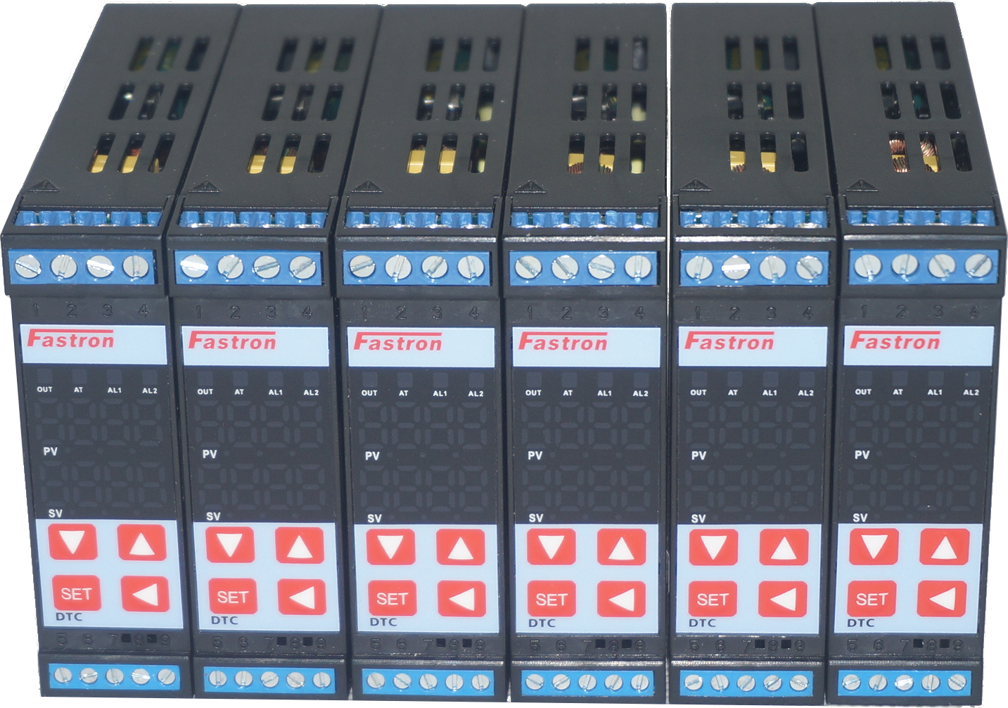 DTC1 R/M PROG DIN Rail Mount Temperature Humidity Programmable Ramp Controller with Multirange Input (85-265VAC) - Perfect for HVAC, Industrial Automation & Environmental Control Systems