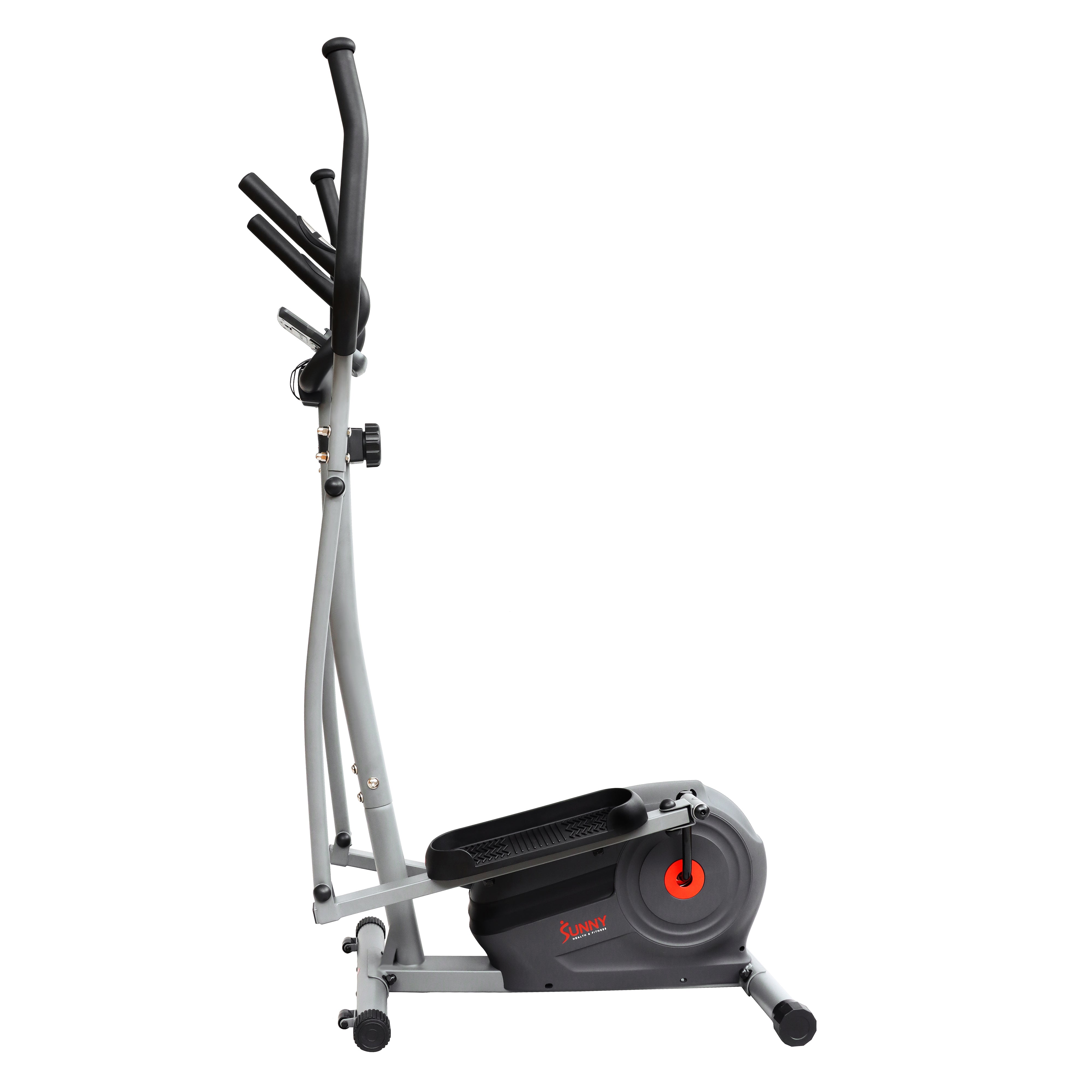 Smart Magnetic Elliptical Machine with SunnyFit® App - Bluetooth Connected Home Gym Equipment for Cardio & Full Body Workout - Perfect for Small Spaces & Home Fitness