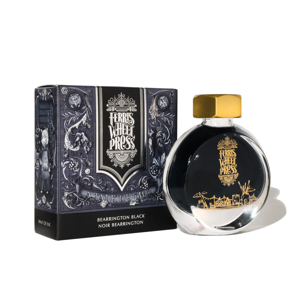 38ml Bearrington Black Ink - Premium Quality for Calligraphy, Drawing & Tattoo Designs - Perfect for Artists, Crafters & Professionals