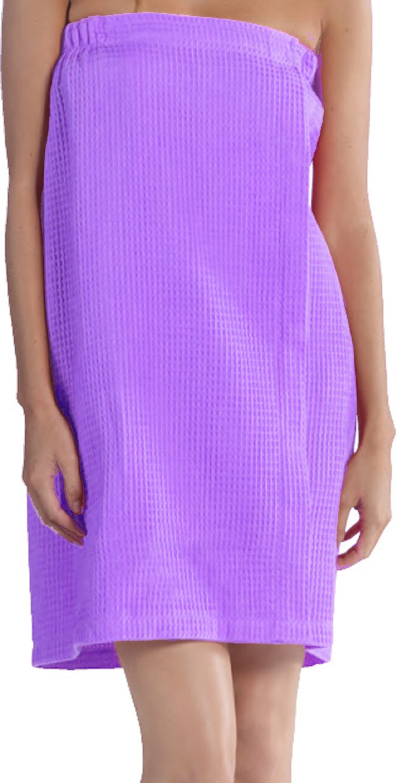 Women's Lightweight Waffle Spa Robe - Adjustable Bath & Shower Wrap Towel for Women, Soft & Absorbent Post-Shower Cover Up - Perfect for Spa, Beach, Poolside & Home Relaxation