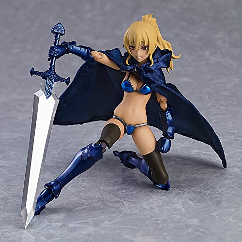 Max Factory Figma Bikini Armor Makoto Veteran Fighter Ver. Action Figure - Collectible Anime Model for Display & Cosplay Inspiration | Perfect for Anime Fans & Figure Collectors