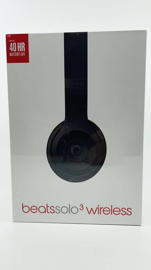 Beats Solo3 Wireless On-Ear Headphones with Apple W1 Chip - Black (MP582LL/A) | Bluetooth Headset for Gym, Travel & Music Lovers