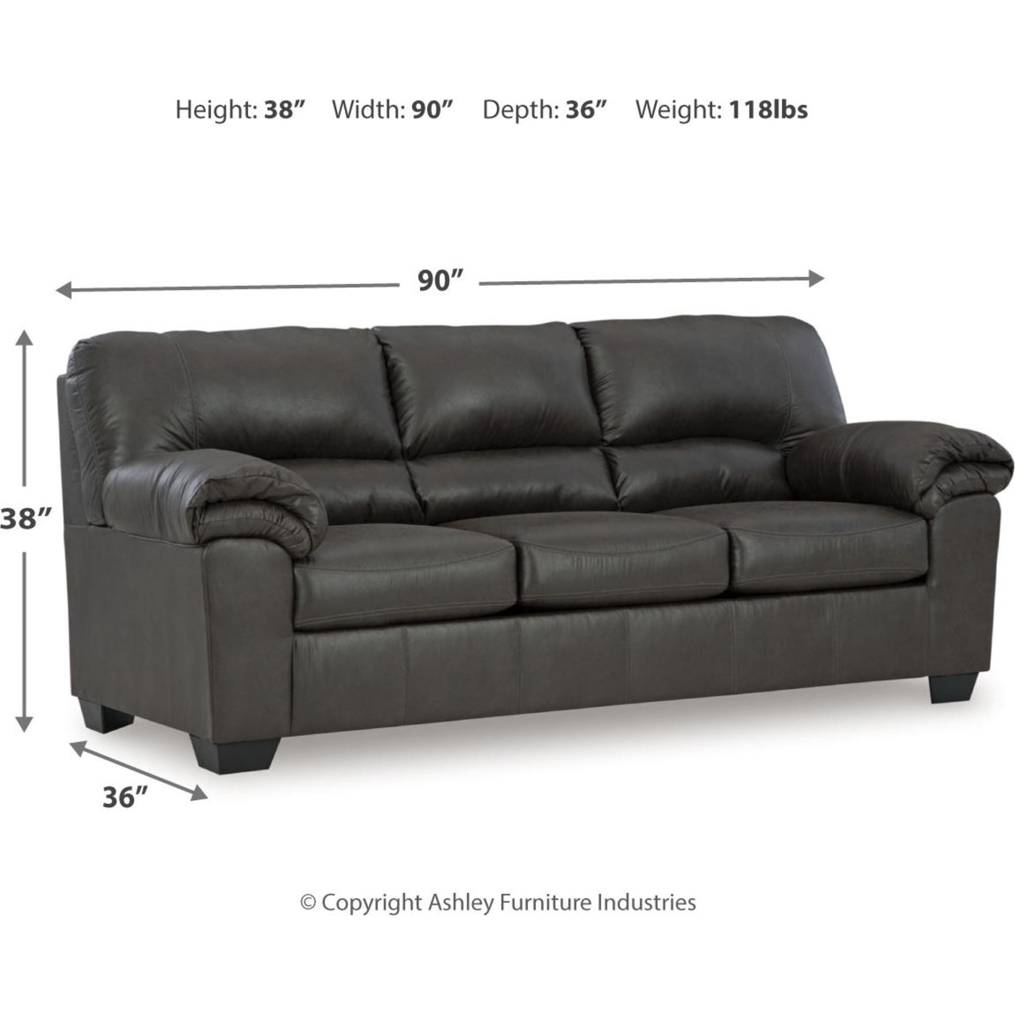 Bladen Sofa - Modern Comfortable Couch for Living Room, Lounge & Home Decor | Perfect for Relaxing, Entertaining & Stylish Spaces