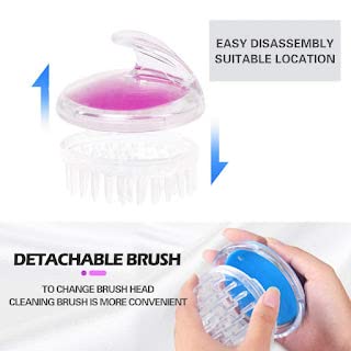 Scalp Massager Shampoo Brush for Hair Growth & Natural Hair Care - Gentle Scalp Cleansing Brush for Men & Women - Perfect for Shower, Daily Hair Washing & Scalp Stimulation