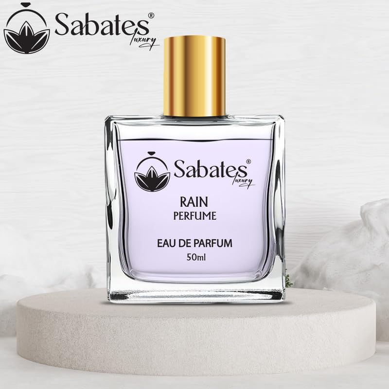 Sabates Rain For Her Women’s Premium Perfume - Long Lasting Floral Fruity Musk EDP (50ml) | Gift for Women, Daily Wear & Special Occasions