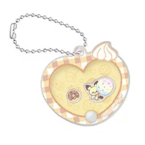 Pokemon Poke Peace Sweets Shop Acrylic Keychain - Takara Tomy 2-Inch Collectible Toy for Backpacks, Keyrings & Anime Merch Displays