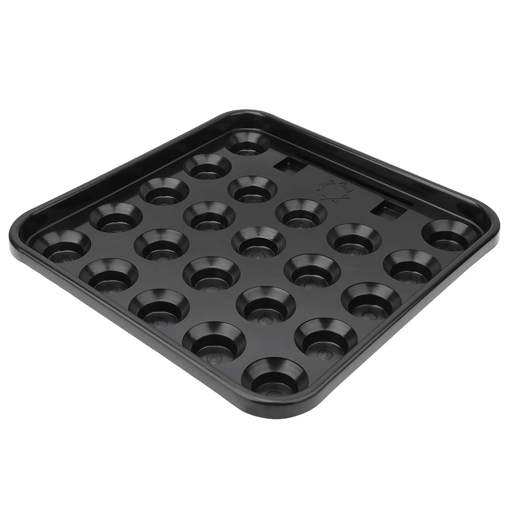 Premium Pool Ball Tray - Standard Billiard Ball Holder for 22 Balls | Snooker & Pool Table Storage Case | Durable Billiards Accessory for Home Game Rooms & Bars