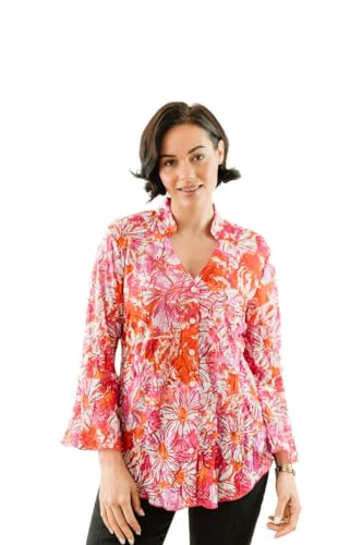 Pink Passion With Flouncy Sleeves