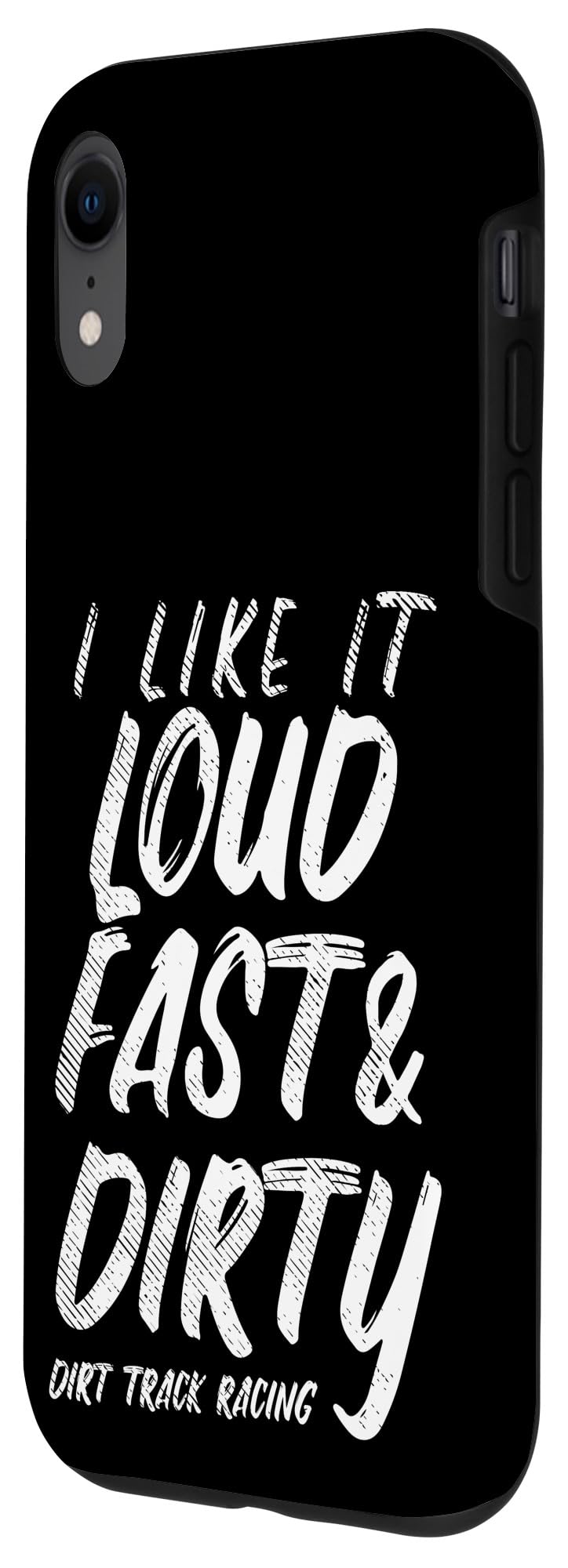 iPhone XR Case - Funny Motocross Bike & Dirt Track Racing Design - Perfect Gift for Racing Enthusiasts | Great for Outdoor Adventures & Motorcycle Riders