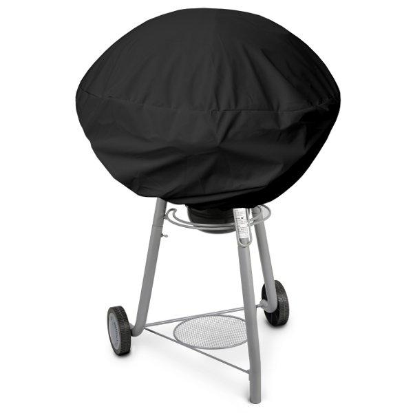 Heavy-Duty Waterproof Kettle Grill Cover - Weatherproof BBQ Grill Protector for Weber, Char-Broil & More - Perfect for Outdoor Cooking & Backyard BBQs