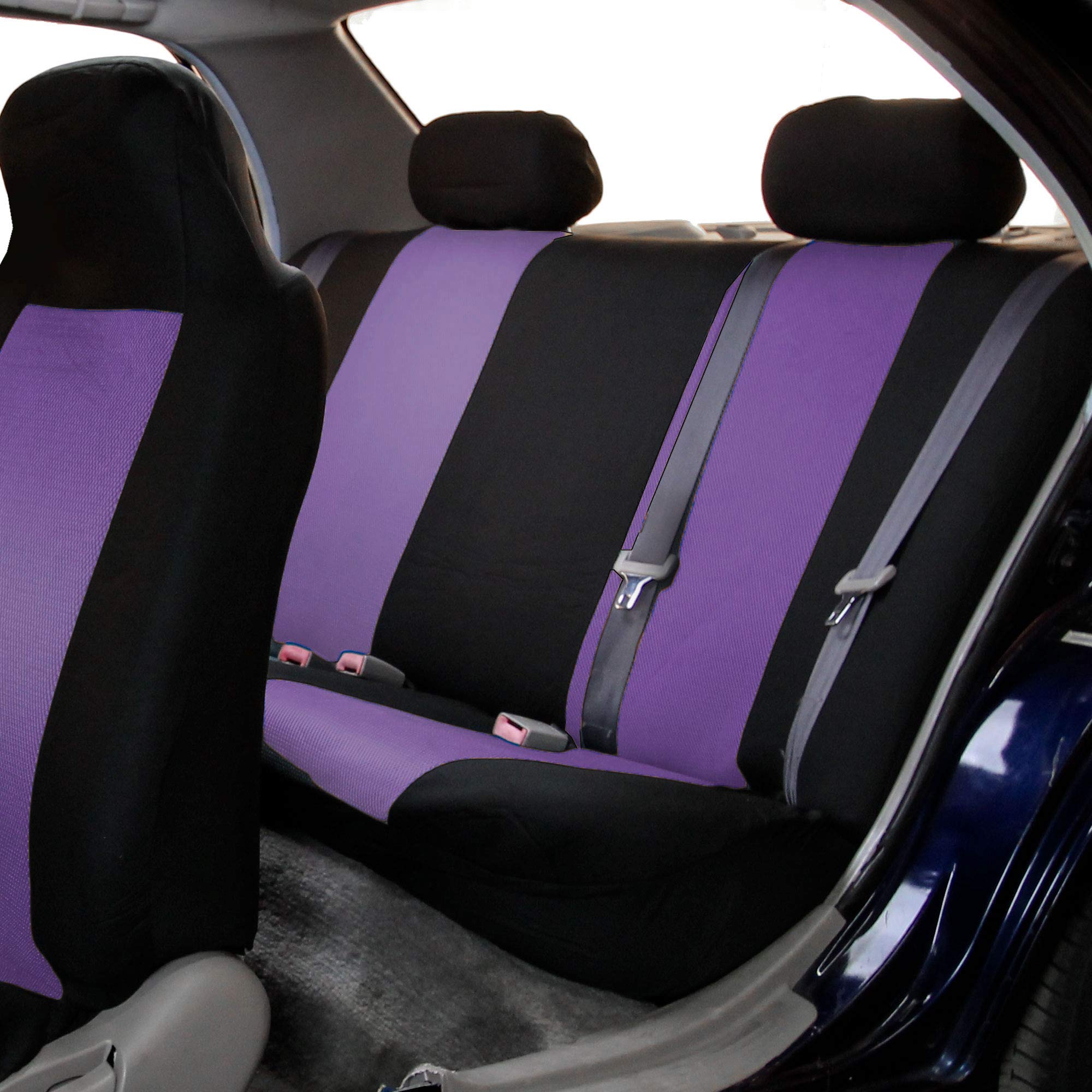 FH Group 3D Air Mesh Car Seat Covers - Universal Fit for SUV, Sedan | Washable & Comfortable