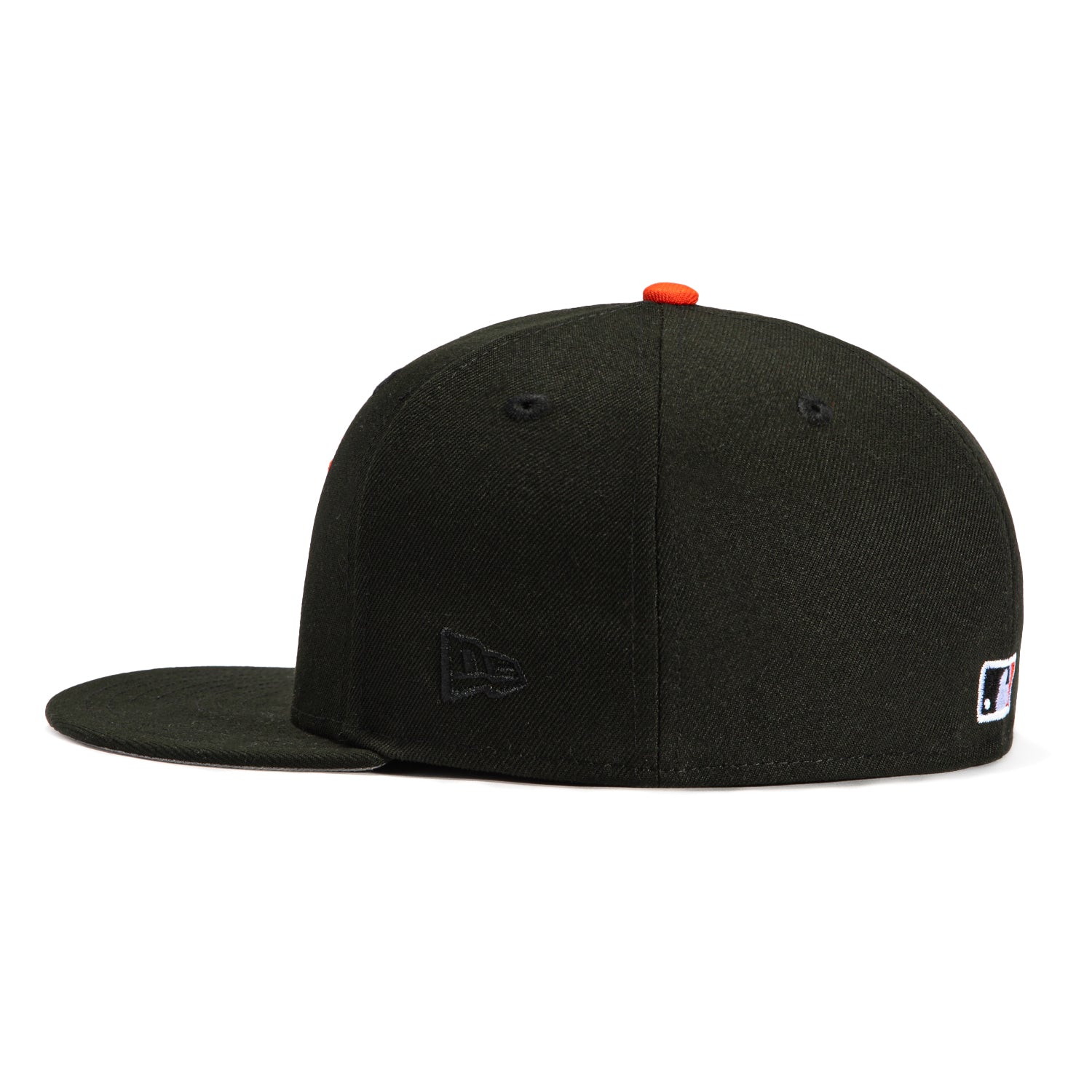 New Era 59Fifty San Francisco Giants Korea Flag Patch Snapback Hat - Black & Orange - Official MLB Baseball Cap for Men & Women - Perfect for Sports Fans, Streetwear Fashion and Game Day Outfits