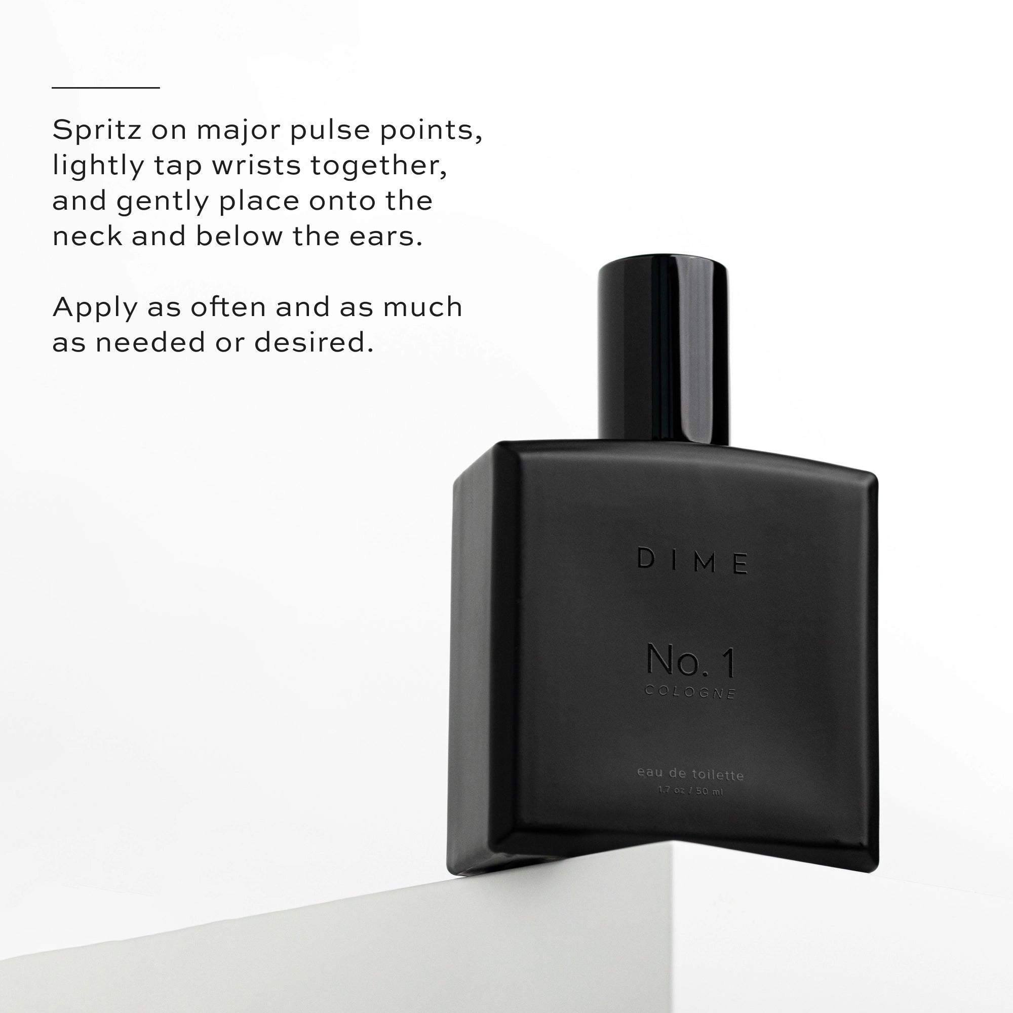 DIME No. 1™ Cologne for Men - Premium Long Lasting Fragrance | Fresh & Masculine Scent | Perfect for Date Night, Office & Special Occasions