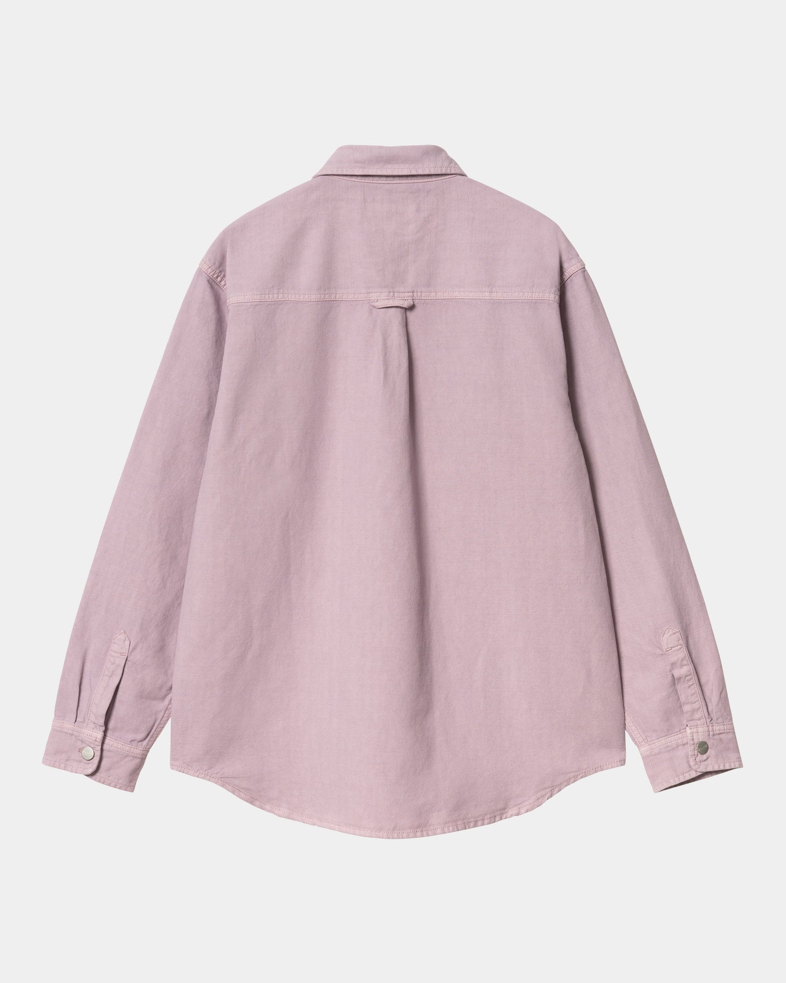 Walter Shirt Jacket for Men - Lightweight Casual Button Up Shirt with Chest Pocket | Pink Fog Color | Perfect for Spring Outfits, Weekend Wear & Outdoor Activities