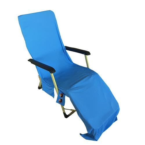 Lounge Chair Covers - Microfiber Beach & Pool Chair Towel - Chaise Lounge Cushions for Outdoor Sun Lounger - Patio, Garden, Hotel & Swimming Pool Accessories - Perfect for Resorts, Vacation Rentals & Backyard Relaxation