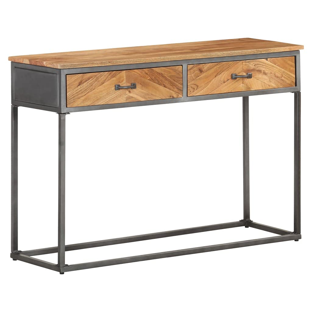 Rustic Farmhouse Console Table - 43.3