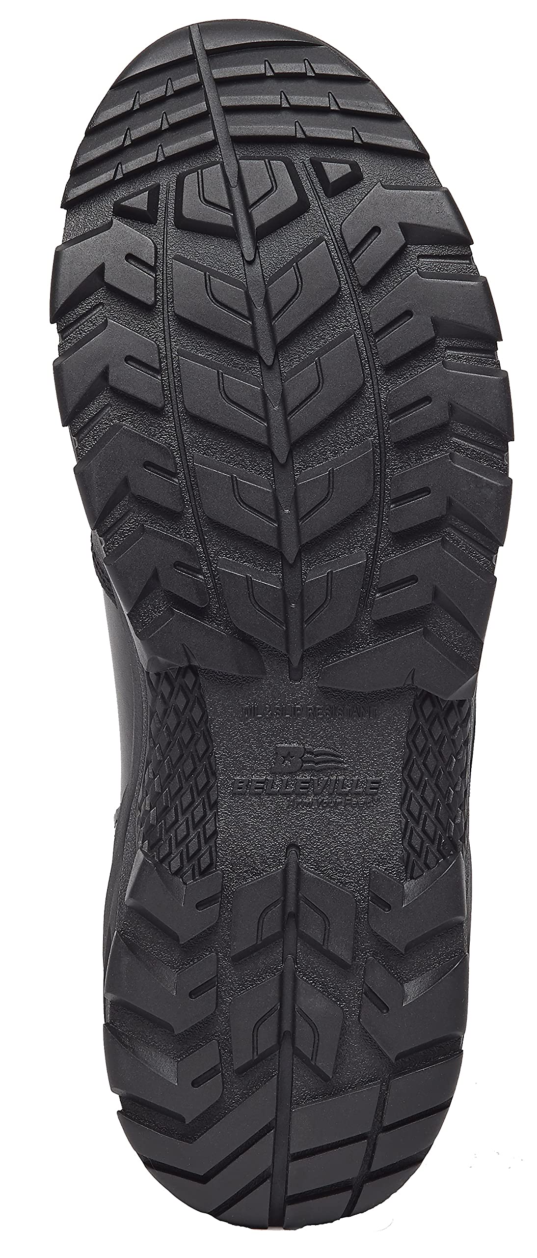 Belleville 8-Inch Spear Point Lightweight Waterproof Tactical Boots for Men - Black Side Zip Military Boots for Police, Law Enforcement, EMS & Security | Perfect for Outdoor Work, Hiking & Tactical Operations