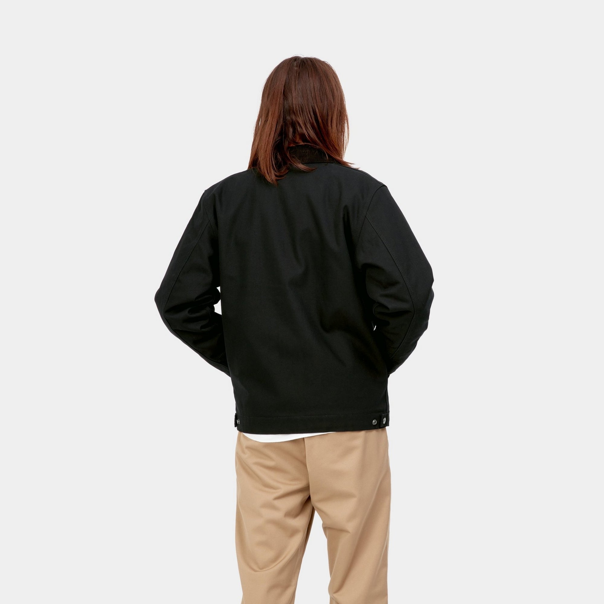 Detroit Jacket for Winter - Black Rigid Denim Jacket | Warm & Stylish Outerwear for Men & Women | Perfect for Cold Weather & Urban Fashion