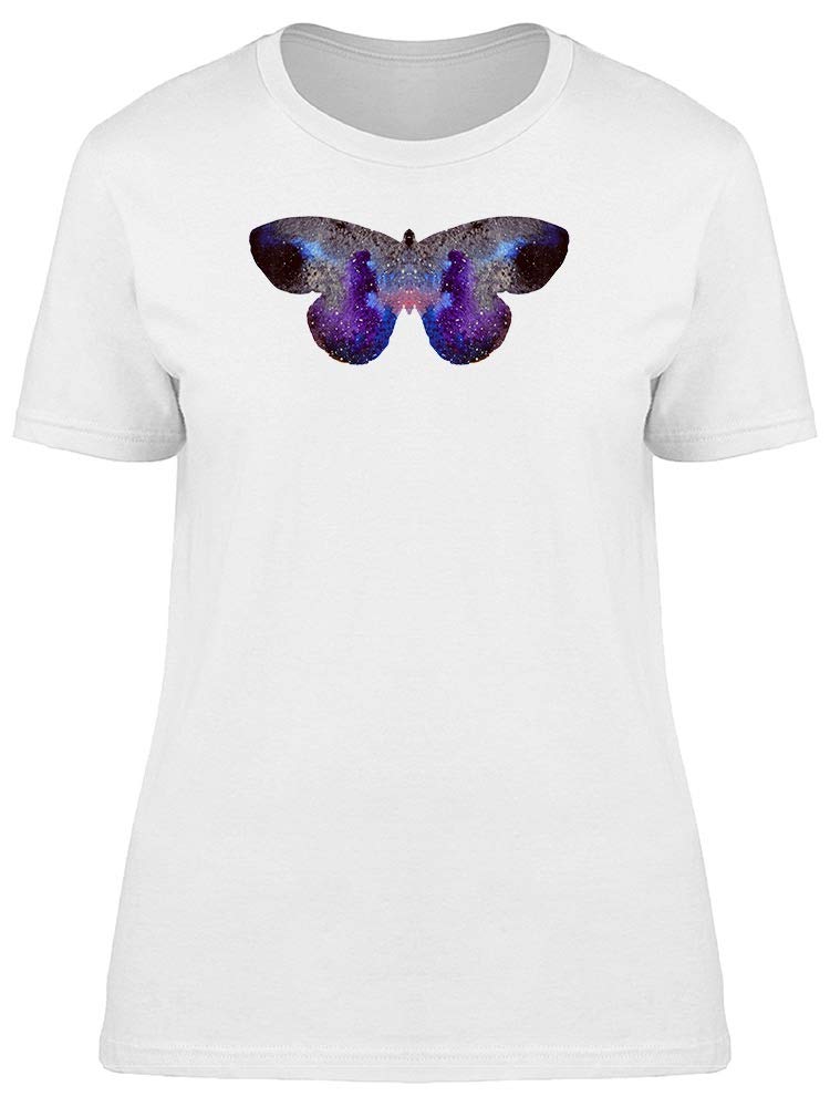 Watercolor Space Butterfly T-Shirt for Women - Stylish & Comfortable Graphic Tee for Casual Wear, Outings & Everyday Fashion