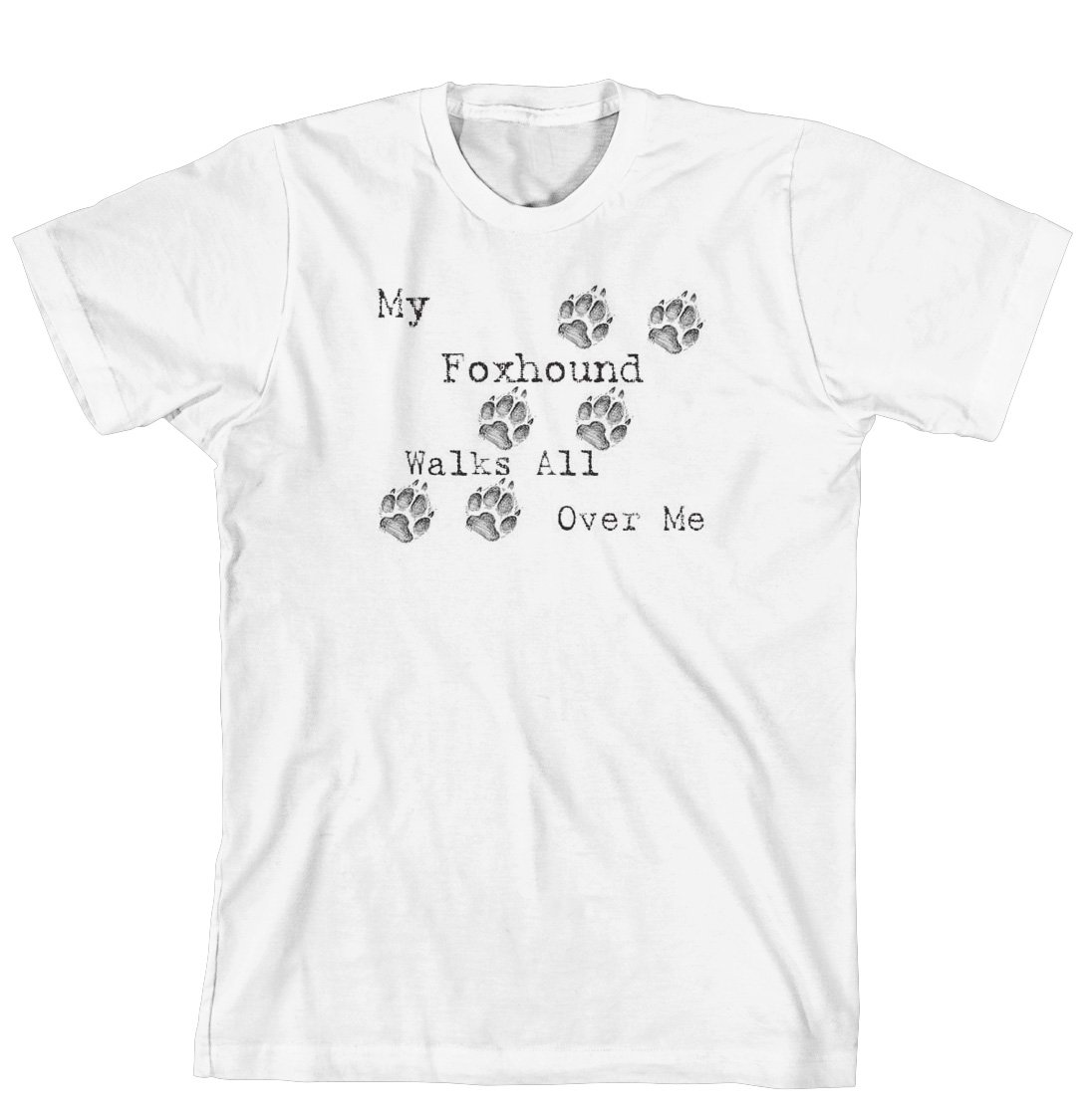 Cahoon's Closet Foxhound Dog Lover T-Shirt - Funny Hunting Dog Graphic Tee for Men & Women - Perfect Gift for Hound Owners & Outdoor Enthusiasts