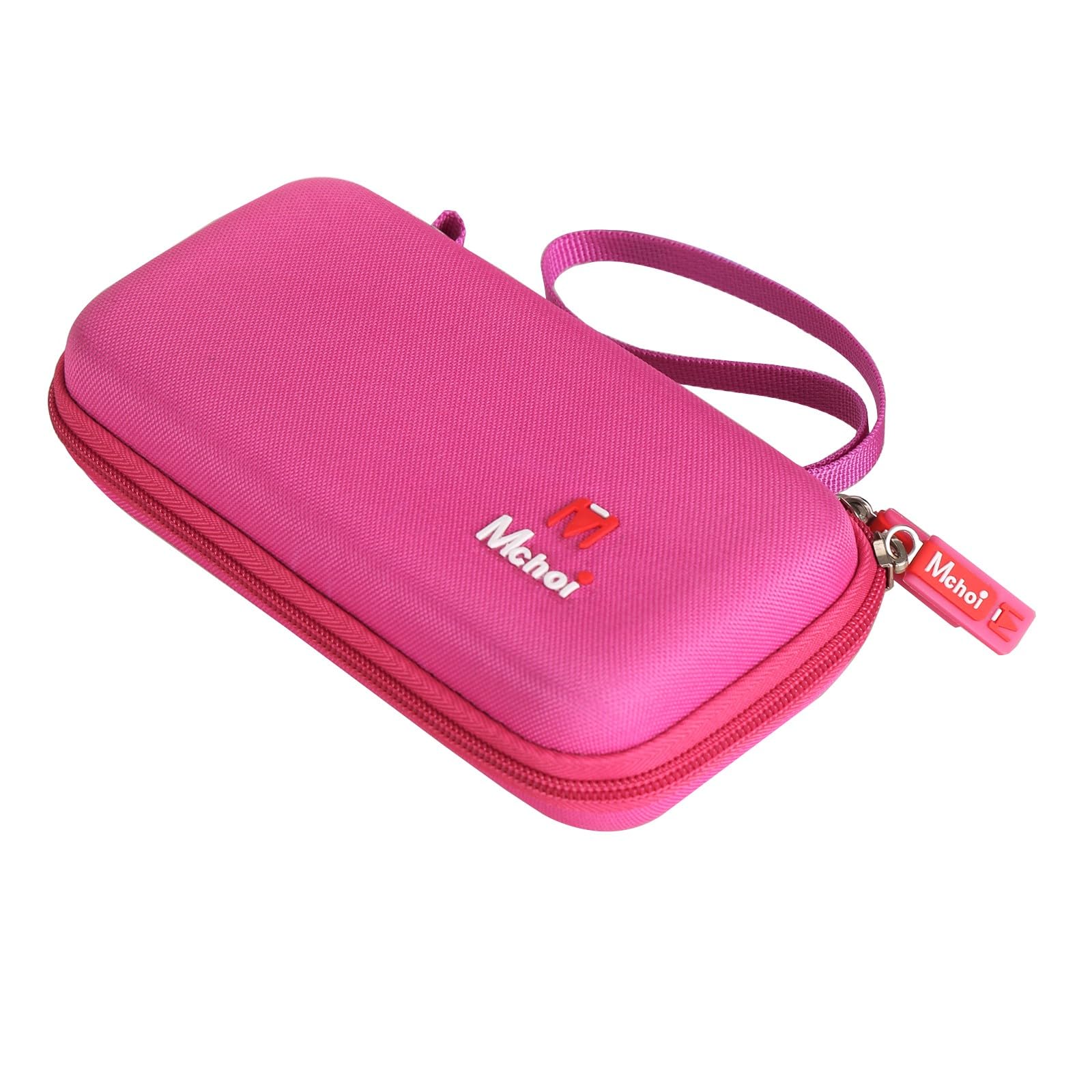 Shockproof Waterproof Pink Protective Case for TI-30XIIS Scientific Calculator - Durable Travel Storage Pouch for School, Office & Engineering Use