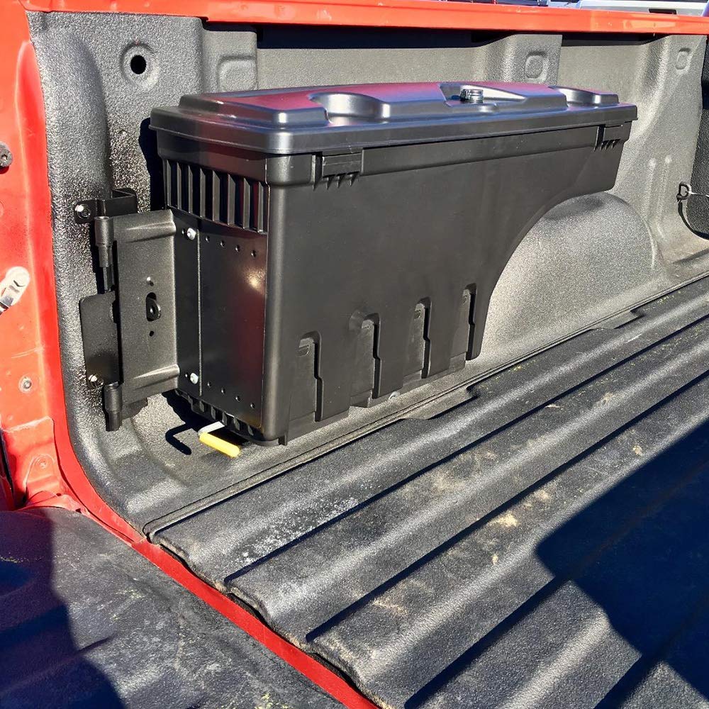 GRAND ORANGE Lockable Truck Bed Toolbox for Dodge Ram 1500/2500/3500 (2002-2018) - Left Driver Side Storage Box | Durable Cargo Organizer for Camping, Work & Road Trips