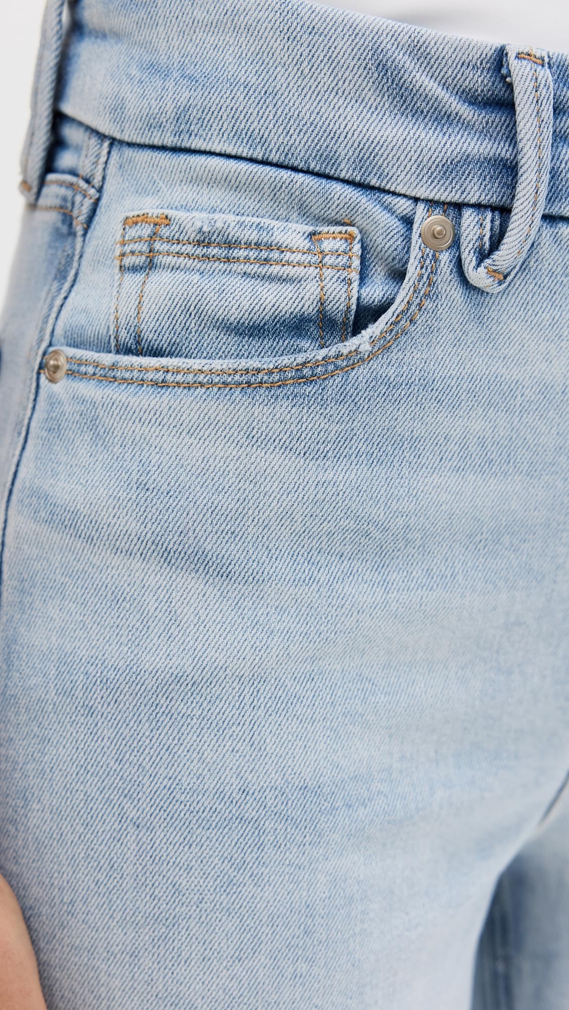 Good American Women's Good Skate Jeans - High Waist Stretch Denim for Comfort & Style | Perfect for Skateboarding, Casual Wear & Everyday Fashion