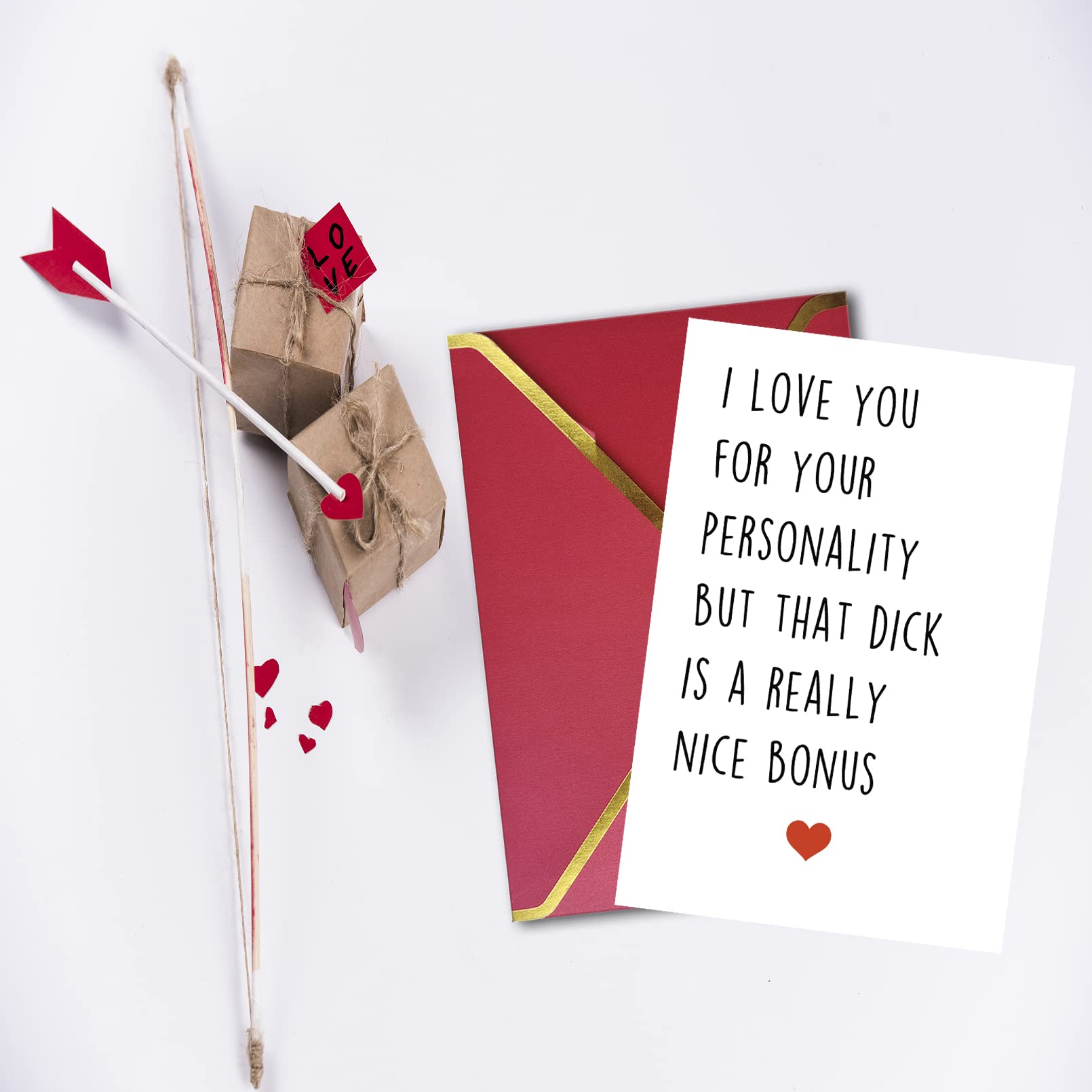 Funny Dirty Valentine's Day Cards for Couples - Romantic Anniversary & Birthday Gifts for Boyfriend, Girlfriend, Husband or Wife - Perfect for Valentine's Surprises, Date Nights & Special Occasions