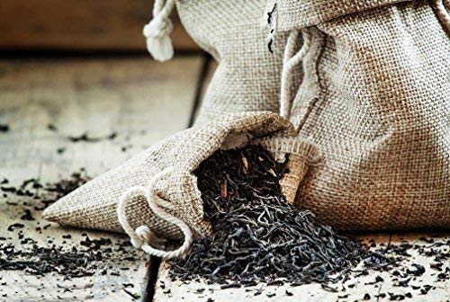 24 Pack 3.5x5 Inch Natural Burlap Drawstring Gift Bags - Linen Jewelry Pouches & Jute Sacks for Wedding Favors, Party Gifts, DIY Crafts, Coffee Beans, Valentine's Day & Holiday Presents - Perfect for Handmade Jewelry, Wedding Party Favors & Small Gift Packaging