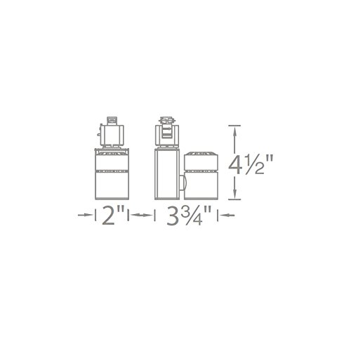 WAC Lighting H-1014F-830-WT Exterminator II LED Track Light Fixture - Energy Star Certified, White - Perfect for Commercial Spaces, Retail Stores & Modern Home Lighting