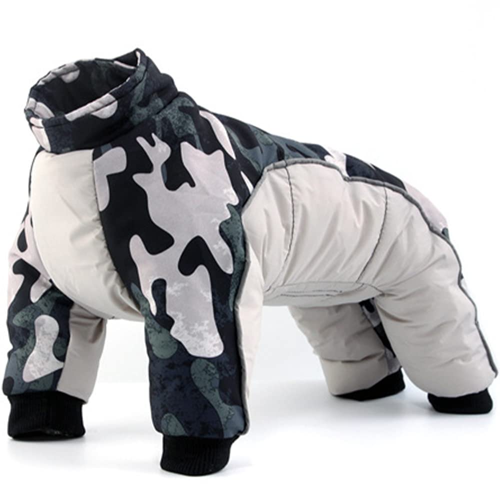 Waterproof Dog Winter Coat - Warm Fleece Jacket for Indoor & Outdoor Use
