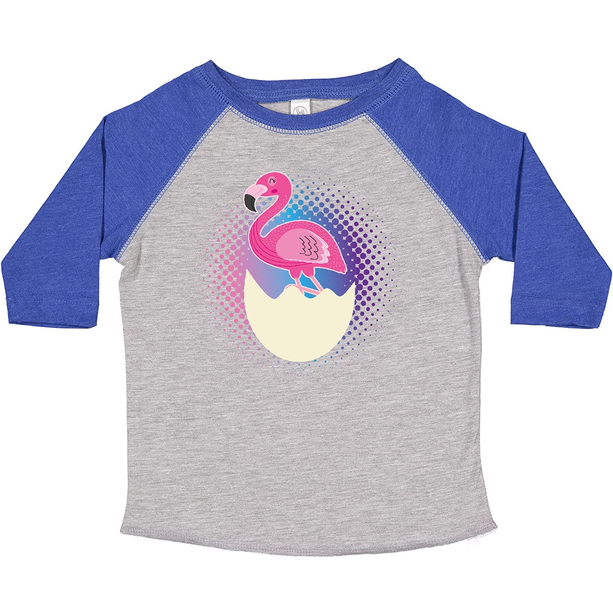 Easter Flamingo Egg Hatching Toddler T-Shirt for Girls | Cute Easter Outfit for Toddler Girls | Perfect for Easter Egg Hunts & Spring Celebrations