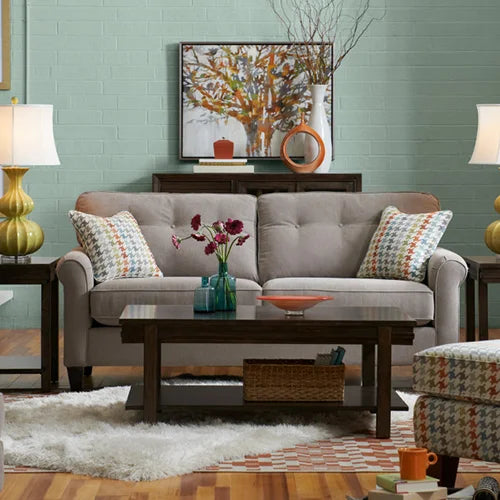 La-Z-Boy Laurel Classic Reclining Sofa and Chair Set - Comfortable Living Room Furniture for Relaxation & Movie Nights