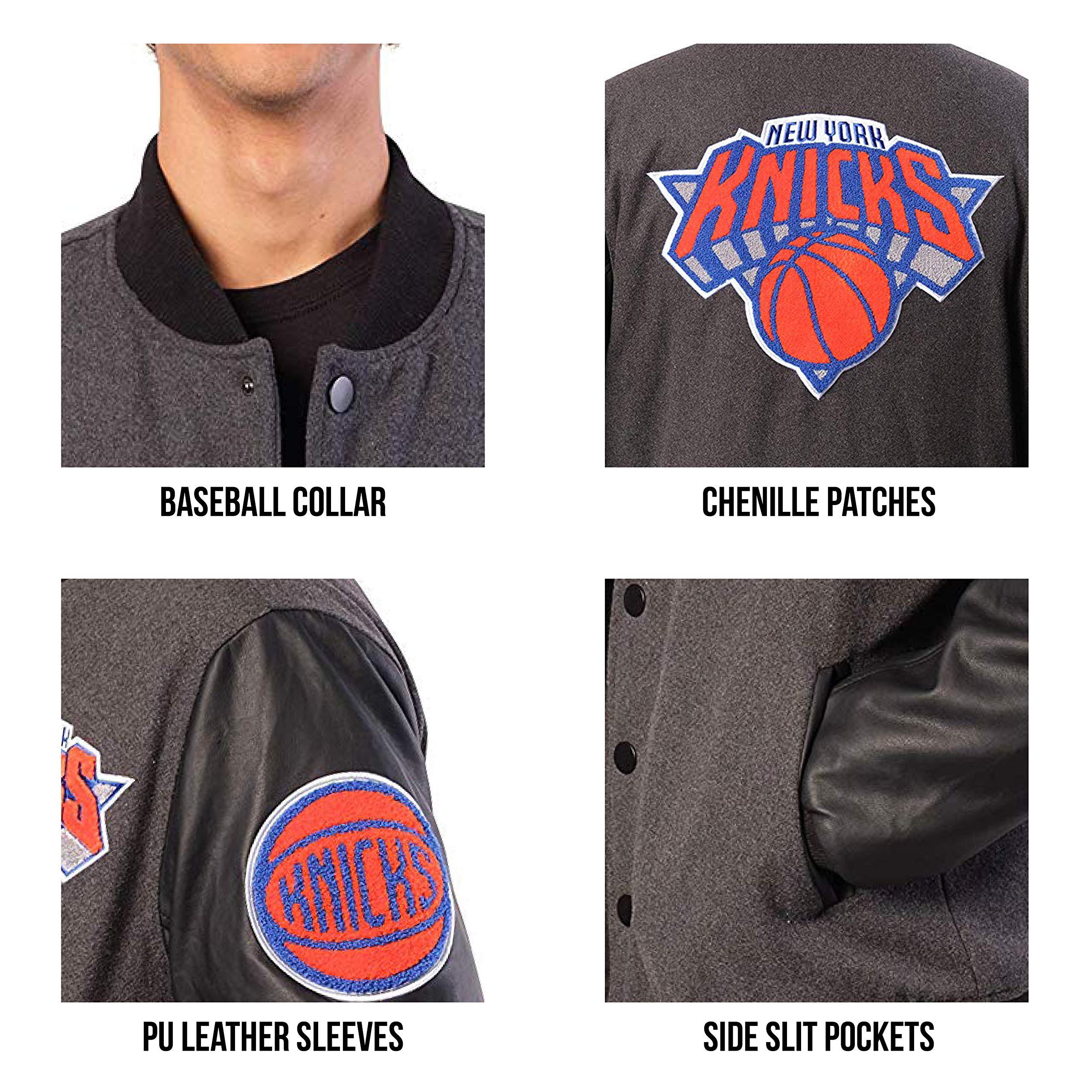 Official NBA Game Time Varsity Jacket for Men & Women - Ultra Comfortable Basketball Jacket for Sports Fans & Streetwear Fashion | Perfect for Game Day, Casual Wear & NBA Events