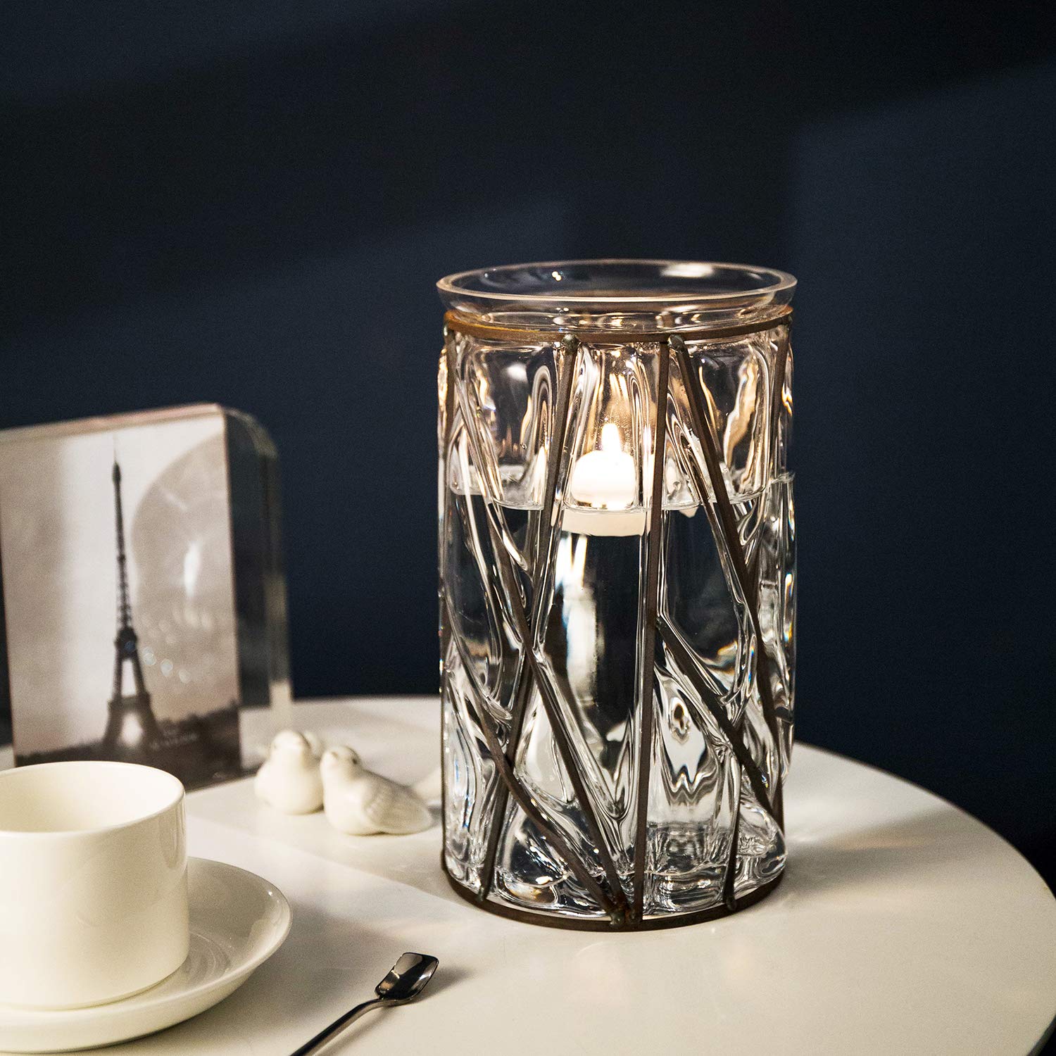 Rustic Glass Vase Set - 5