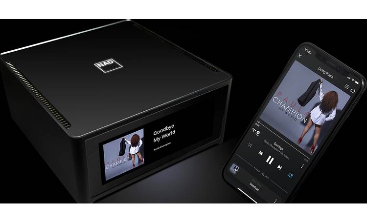 NAD M10 V2 BluOS Streaming Amplifier - HiFi Audio System with Wi-Fi, Bluetooth & Voice Control - Perfect for Home Theater & Music Listening