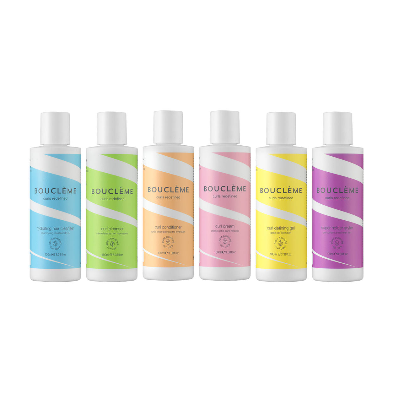 Boucleme Curly Hair Discovery Kit for Natural Curls - Hydrating & Defining Hair Care Set for Wavy, Coily, Curly Hair - Perfect for Daily Use & Travel