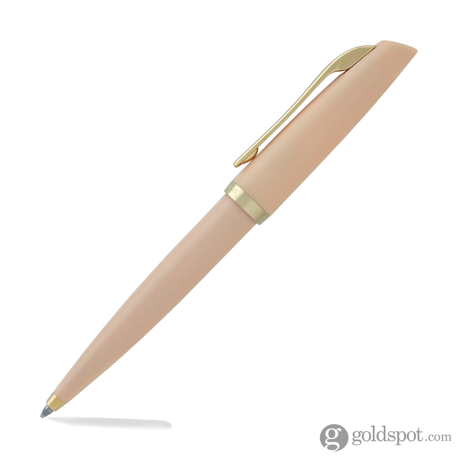 Aurora Style Rose Quartz Gemstone Ballpoint Pen - Elegant Writing Instrument for Office, Gifts & Journaling