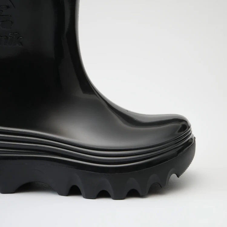 Kamik Black Drizzle Toddler Rain Boots - Waterproof Kids Rain Shoes for Boys & Girls - Perfect for Puddle Jumping and Outdoor Play