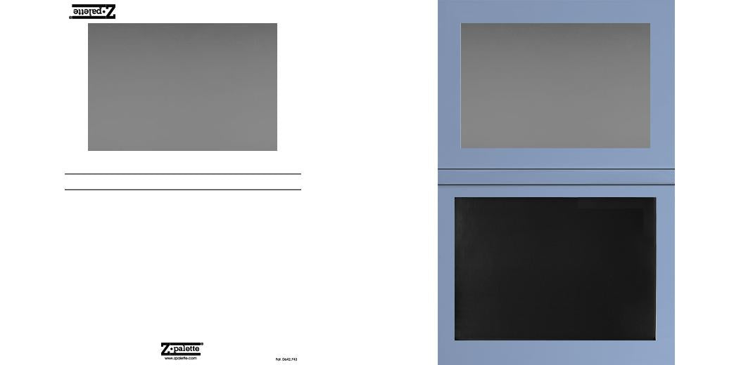 Custom Extra Large Z Palette - Magnetic Makeup Palette for Eyeshadows & Blush - Perfect for Professional Makeup Artists & Travel