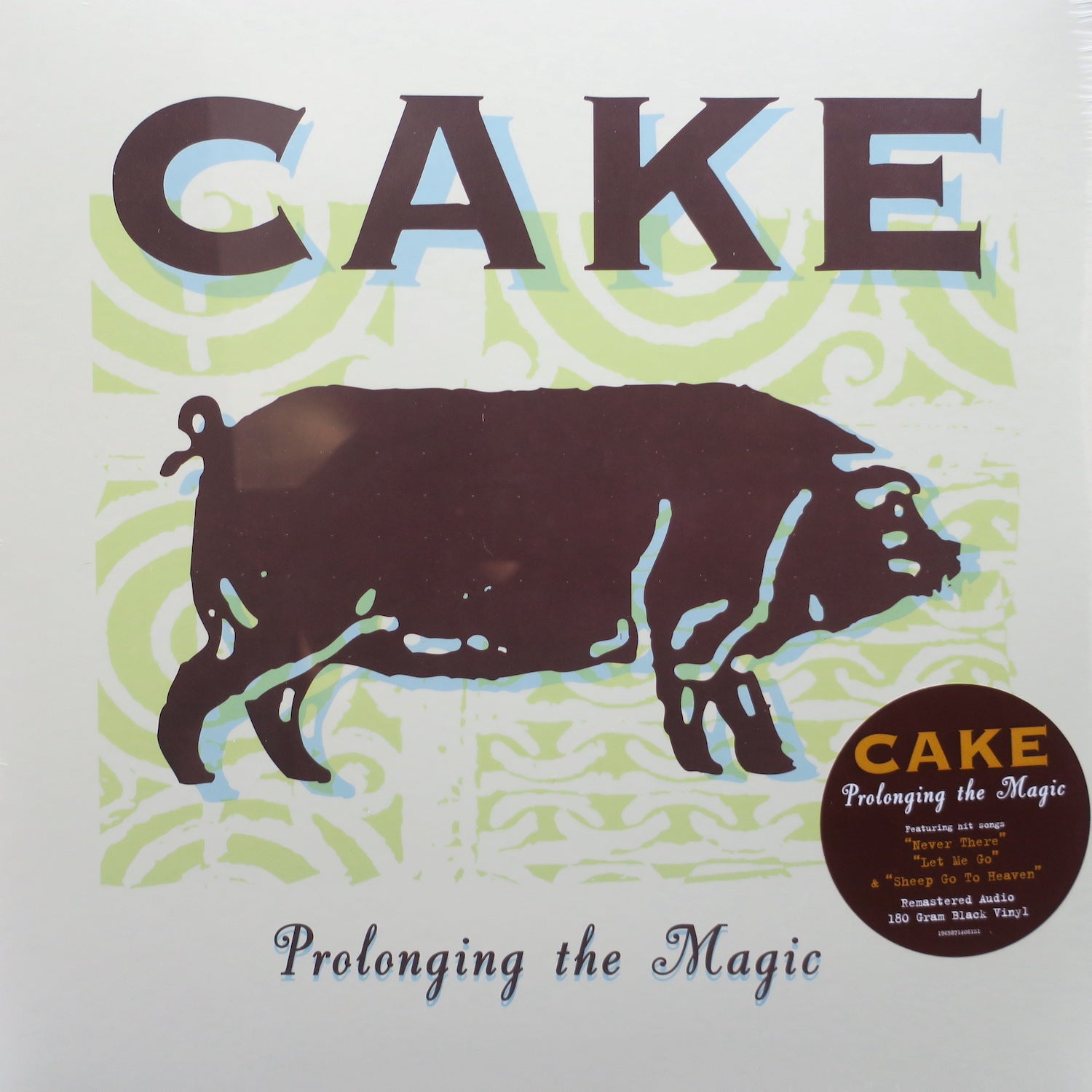 CAKE 'Prolonging The Magic' Remastered 180g Vinyl LP (1998 Alternative Rock Album) - Perfect for Record Collectors & Music Enthusiasts