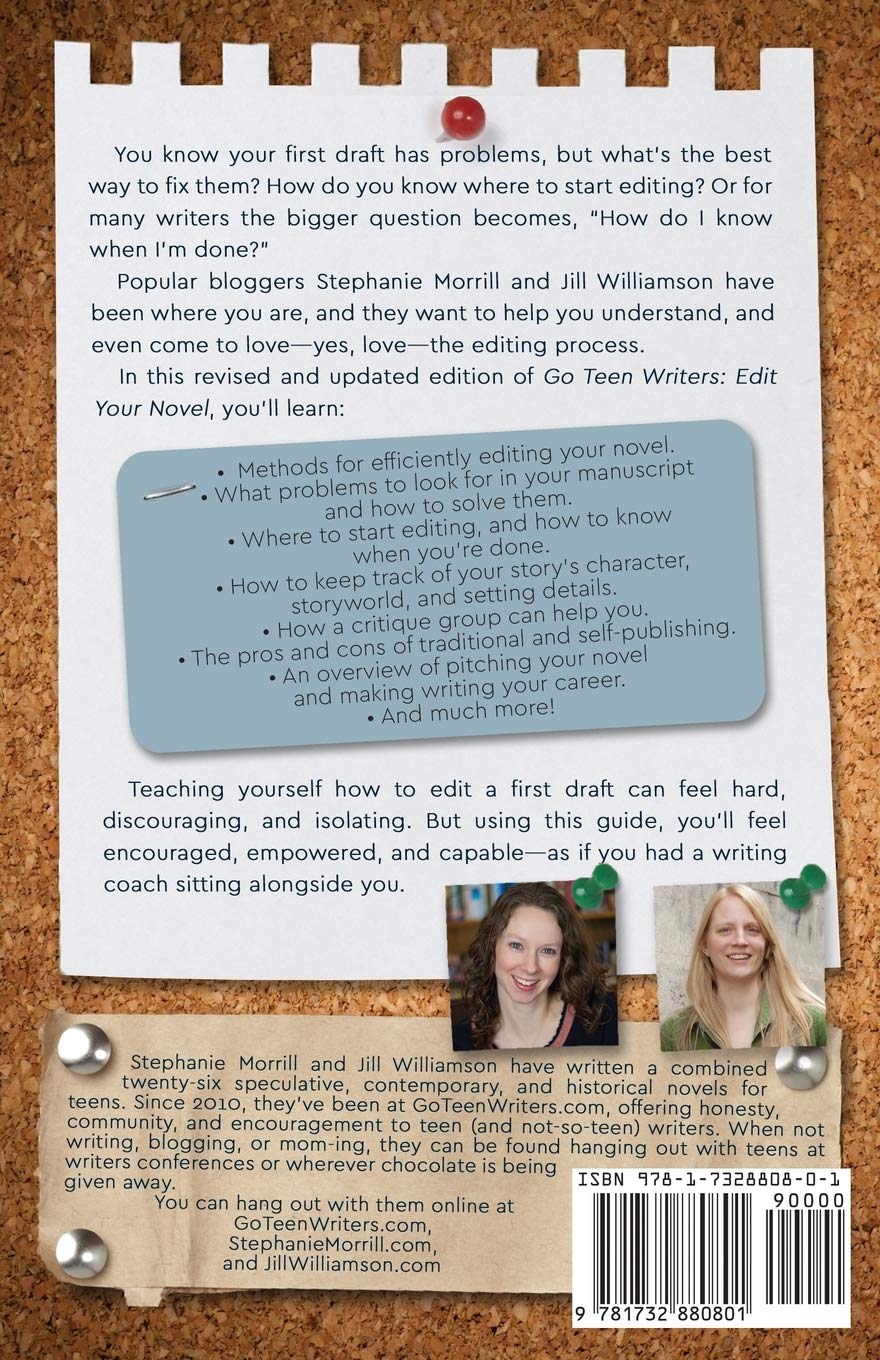 Go Teen Writers: Edit Your Novel - Essential Guide for Young Authors to Polish Their Stories | Perfect for Aspiring Writers & Creative Writing Classes
