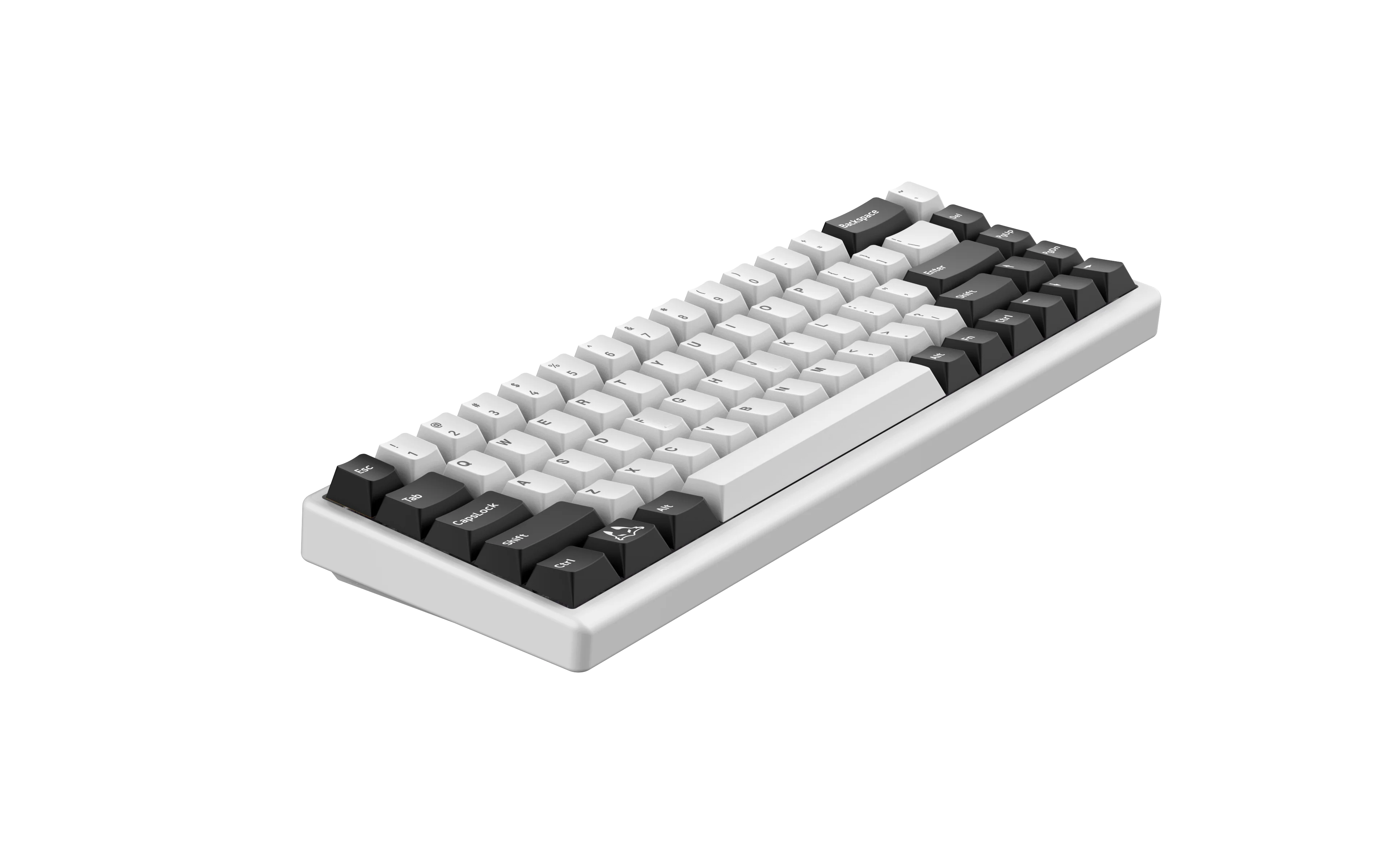 Arbiter Studio TENKO Polar 65+ Hall Effect Magnetic Gaming Keyboard - 65% Compact Mechanical Keyboard with Fast Trigger for PC, Mac - Perfect for FPS, MOBA Gaming & Office Work