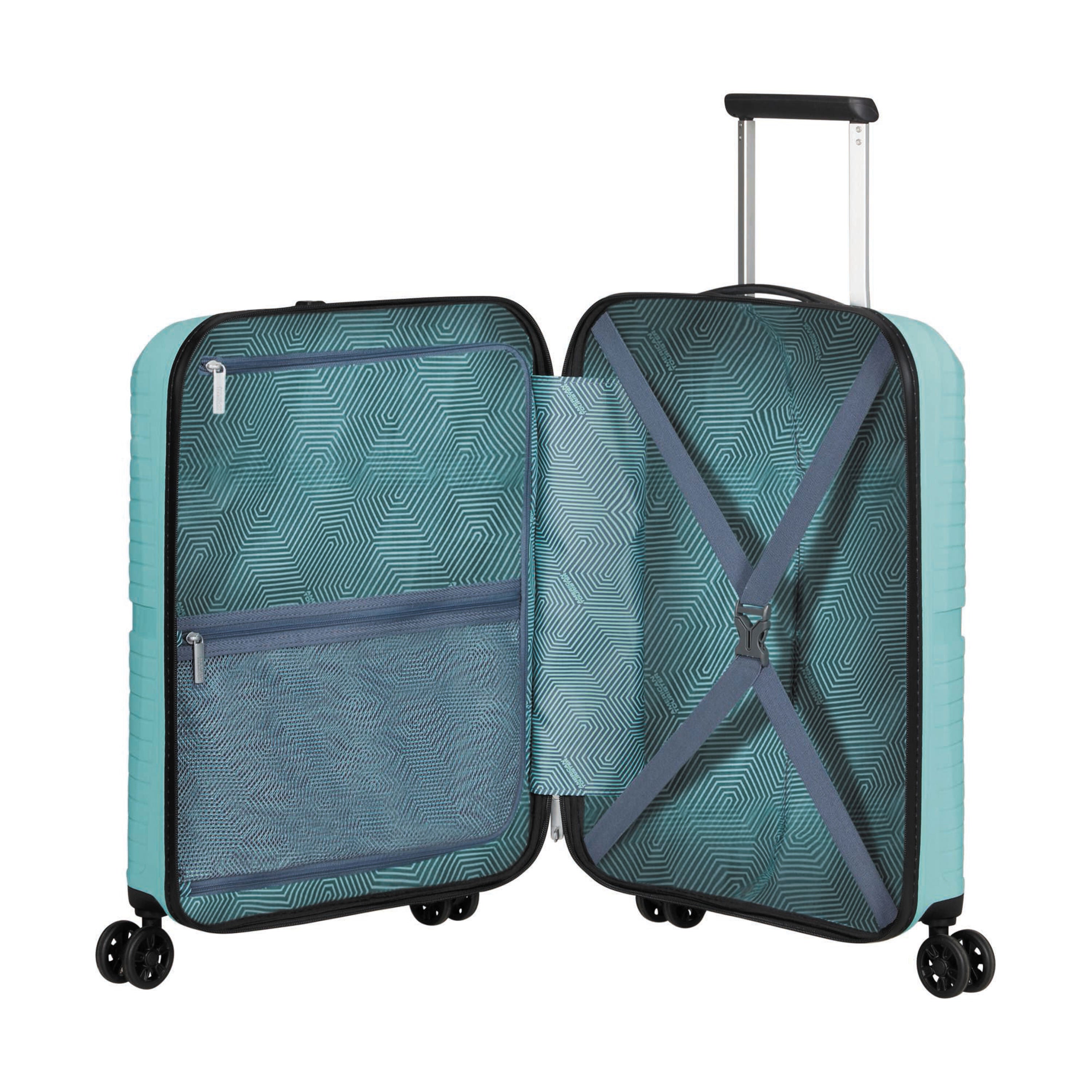 American Tourister Airconic Spinner Carry On Luggage - Lightweight Expandable Suitcase for Travel, Business & Weekend Getaways - TSA Approved & Durable Design