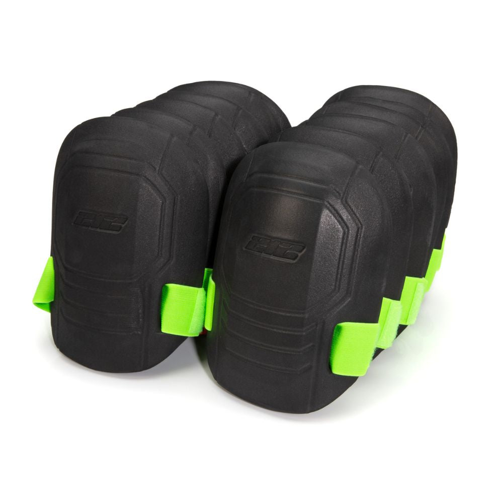 212 Performance FKP 06 6-Pack Molded EVA Foam Knee Pads - Black - Heavy Duty Work Protection for Construction, Flooring & Gardening
