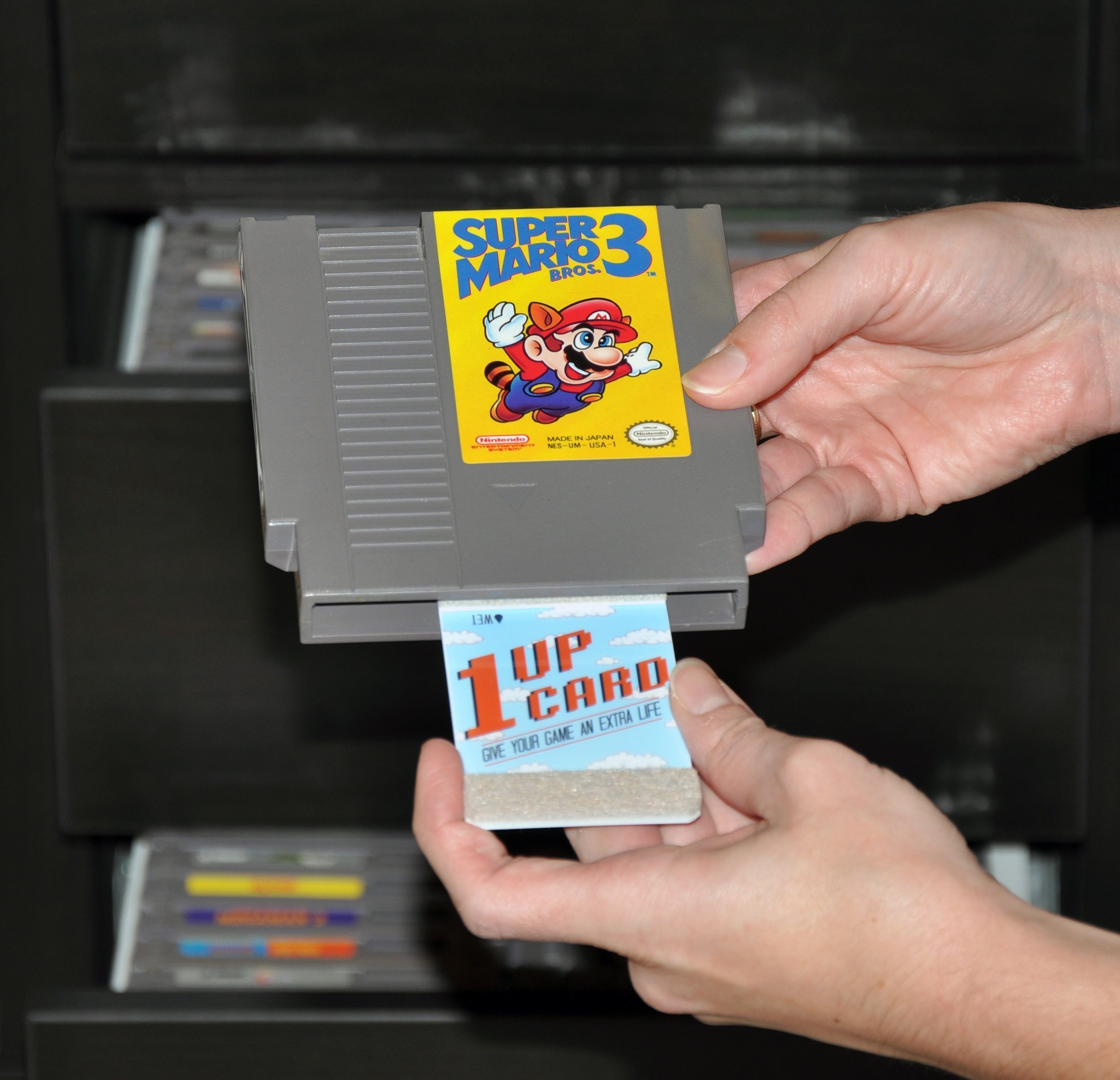 1UPcard Video Game Cartridge Cleaning Kit - 3 Pack with Cleaning Solution | Works with Nintendo, Super NES, Sega Genesis, N64, Gameboy, Atari & More | Restore Old Game Cartridges for Smooth Gaming Experience